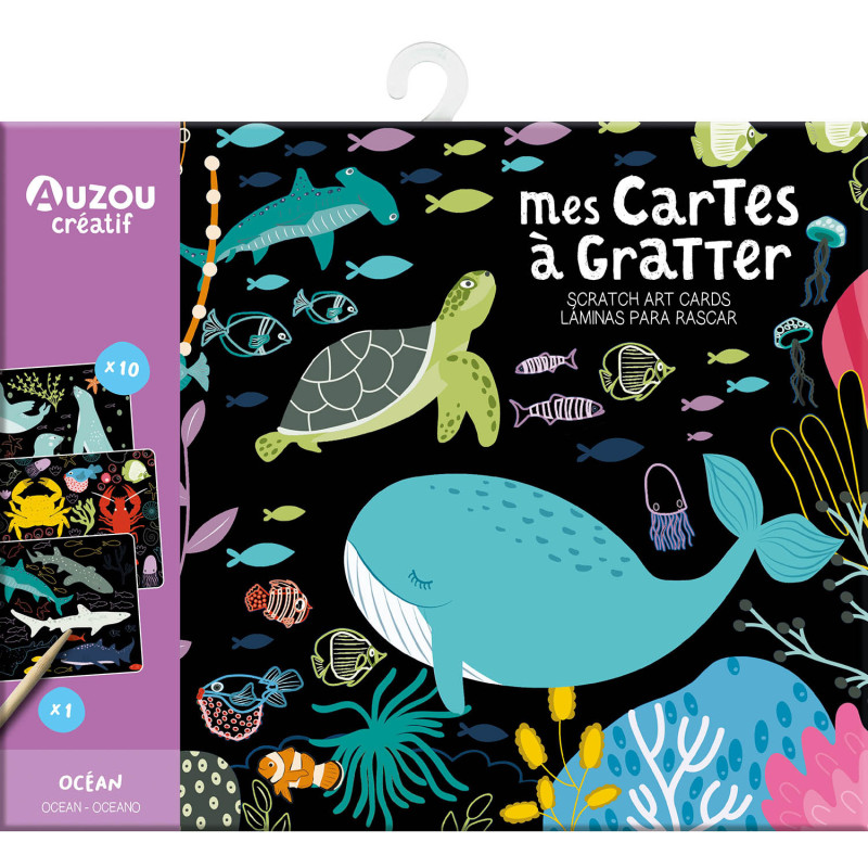 Pochette Mes créations : Carte à gratter Fées